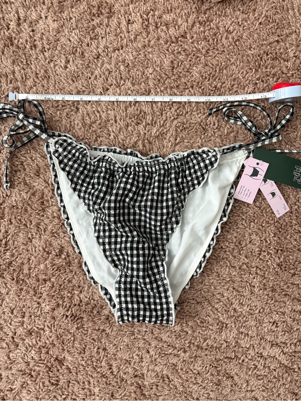 NWT Wild Fable tie-side bikini bottom